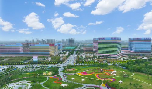 “高空”視角看“西安國際醫(yī)學中心醫(yī)院”！